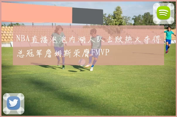 NBA直播泡泡内湖人队击败热火夺得总冠军詹姆斯荣膺FMVP